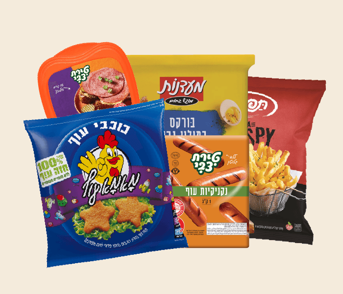 מזון מקורר, קפוא ונקניקים